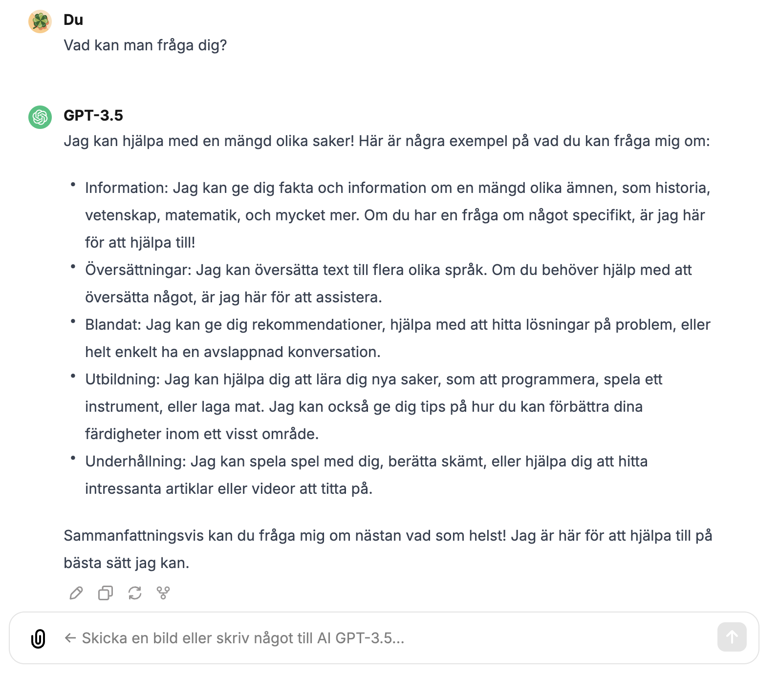 Bild vad man kan fråga